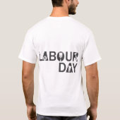 T-shirt Fête du Travail Design (Dos)
