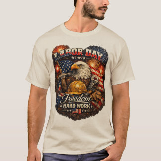 T-shirt Fête du Travail Fierté – Tee patriotique honorant