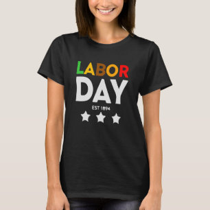 T-shirt Fête du travail T chemise design unique