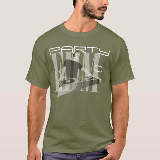 T-SHIRT FÊTE EDM EN COURS (Devant)