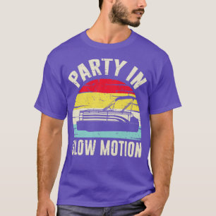 T-shirt Fête en mouvement lent Vacances d'été Lake