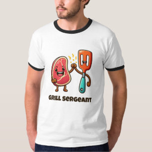 T-shirt Fête estivale de barbecue / pique-nique