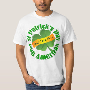 T-shirt Fête irlandaise de la St Patrick américaine