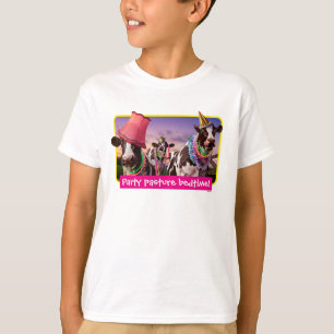 T-shirt Fête jusqu'à ce que les vaches rentrent chez ell