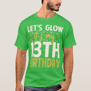 T-shirt Fête Lumineuse 13e cadeau d'anniversaire