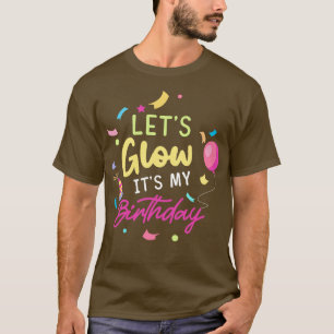T-shirt Fête Lumineuse C'Est Mon Cadeau Anniversaire