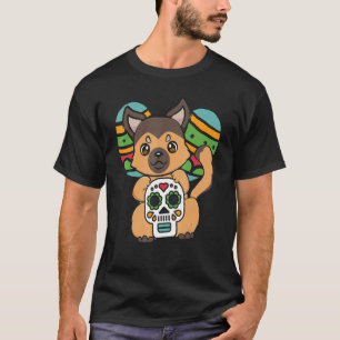 T-shirt Fête mexicaine berger allemand Mexique Cinco De Ma