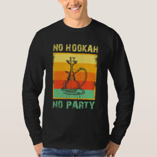T-shirt Fête Narguilé Fumeur de Chicha Fumeur de Narguilé