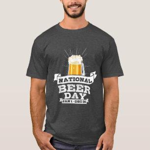 T-shirt Fête nationale de la bière drôle T pour l'artisana