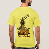 T-shirt Fête Nightmare : Une Haunting Halloween (Dos)