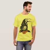 T-shirt Fête Nightmare : Une Haunting Halloween (Devant entier)