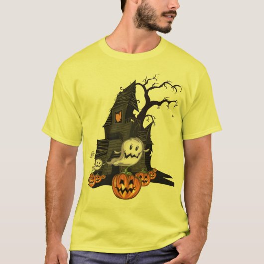 T-shirt Fête Nightmare : Une Haunting Halloween (Devant)