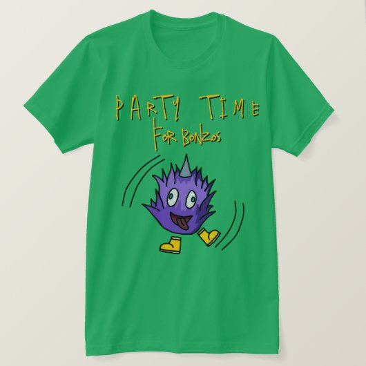 T-Shirt Fête pour les Bonzos (Design devant)