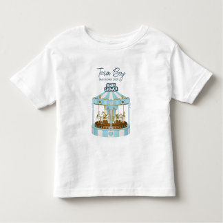 T-Shirt Fête Prénatale Équipe Garçon Bébé 2025