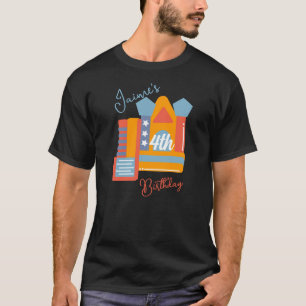 T-shirt Fête sautillante Coloré Gonflables Anniversaire