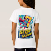 T-Shirt fêter avec ces 7 ans de stupéfiant (Dos)