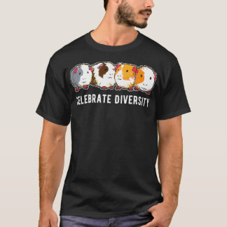 T-shirt Fêter la diversité Guinée Pig Premium