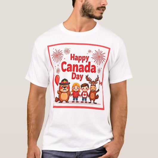 T-shirt Fêter la joie du Canada (Devant)