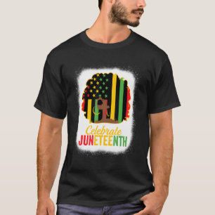 T-shirt Fêter le 11 juin 1865 Les femmes afro-américaines