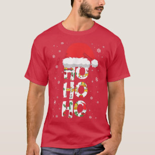 T-shirt Fêter Noël En Juillet Funny Beach Summer Chr