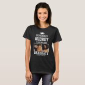 T-shirt Fêtes Classe de 2025 Nom du diplômé (Devant entier)