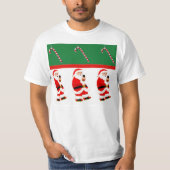 T-shirt Fêtes de Noël amusantes (Devant)
