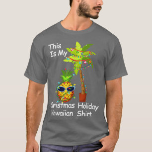 T-shirt Fêtes de Noël Hawaïen