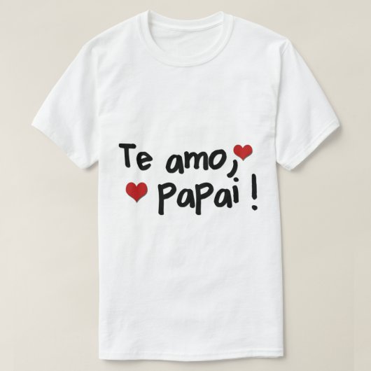 T-shirt fêtes des pères (Design devant)