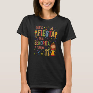 T-shirt Fêtons cette Senorita, 11ème Mexicaine