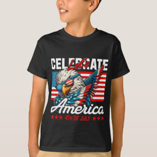 T-shirt Fêtons l'Amérique 4 juillet