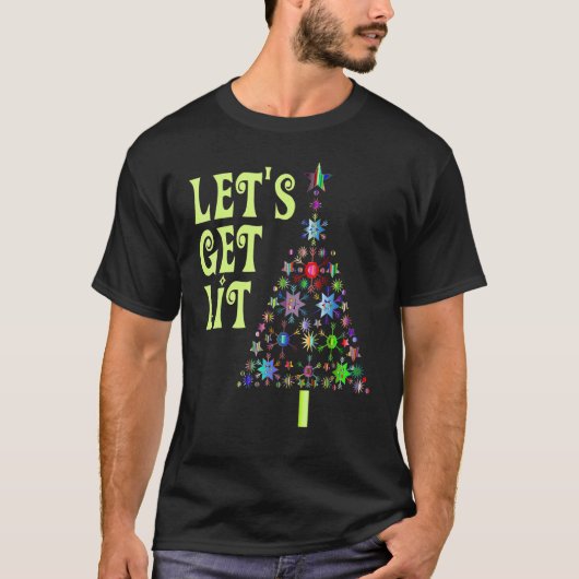 T-shirt Fêtons Noël aux adultes Li (Devant)