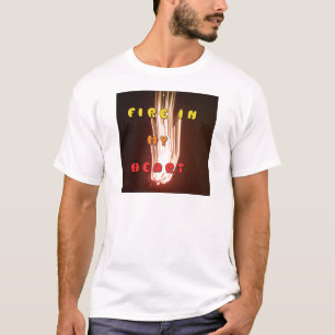 T-shirt Feu dans mon coeur feux d'artifice lumineux Hakuna