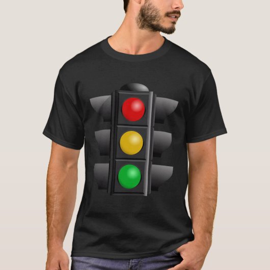 T-shirt Feu d'arrêt du signal de circulation (Devant)