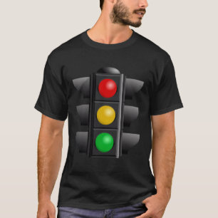 T-shirt Feu d'arrêt du signal de circulation