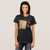 T-shirt Feu d'artifice 15 4 juillet femme chemise noire (Devant entier)