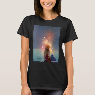 T-shirt Feu d'artifice à Sea Eternal Love