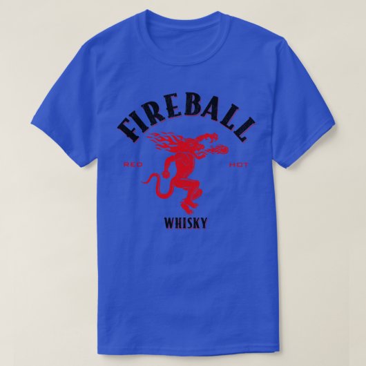 T-shirt Feu De Bonnet De Feu À L'Extérieur Whisky Lts (Design devant)