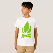 T-shirt Feu de camp (Devant entier)