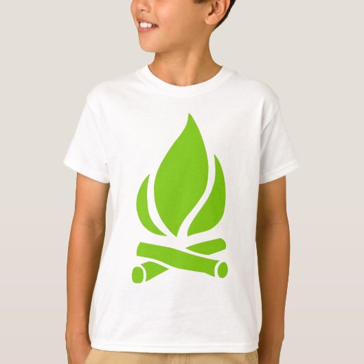 T-shirt Feu de camp (Devant)