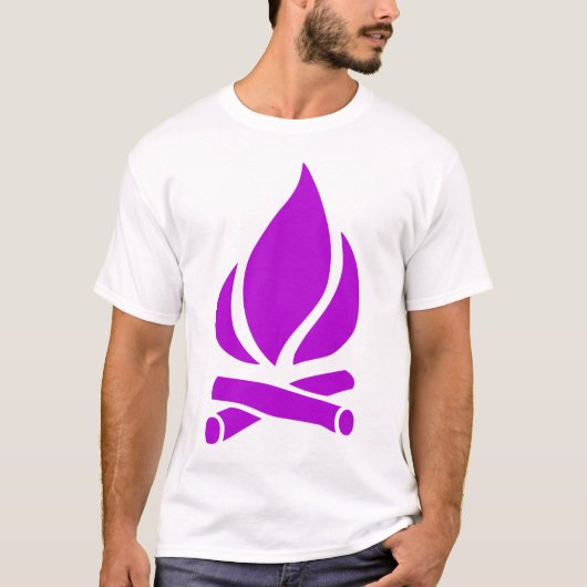 T-shirt Feu de camp (Devant)