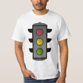 T-shirt Feu de circulation Pop Art (Devant)