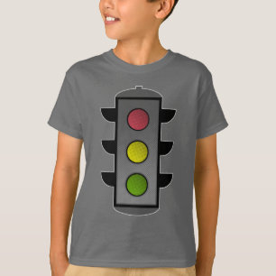 T-shirt Feu de circulation Pop Art