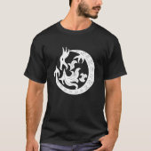 T-shirt Feu de dragon (Devant)