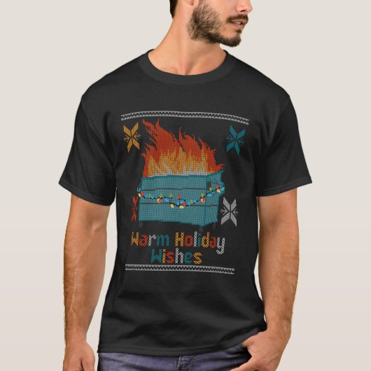 T-shirt Feu de Dumpster Warm (Devant)