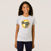 T-Shirt Feu de Faucon Volant (Devant entier)