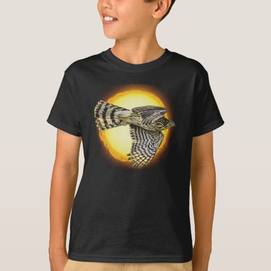 T-shirt Feu de Faucon Volant (Devant)