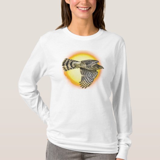 T-shirt Feu de Faucon Volant (Devant)