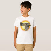 T-shirt Feu de Faucon Volant  (Devant entier)