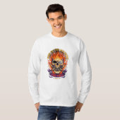 T-shirt Feu de la machine (Devant entier)