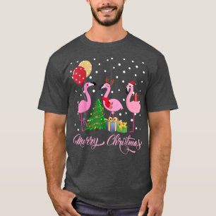 T-shirt Feu de Noël Tree Xmas Light Merry Christmas